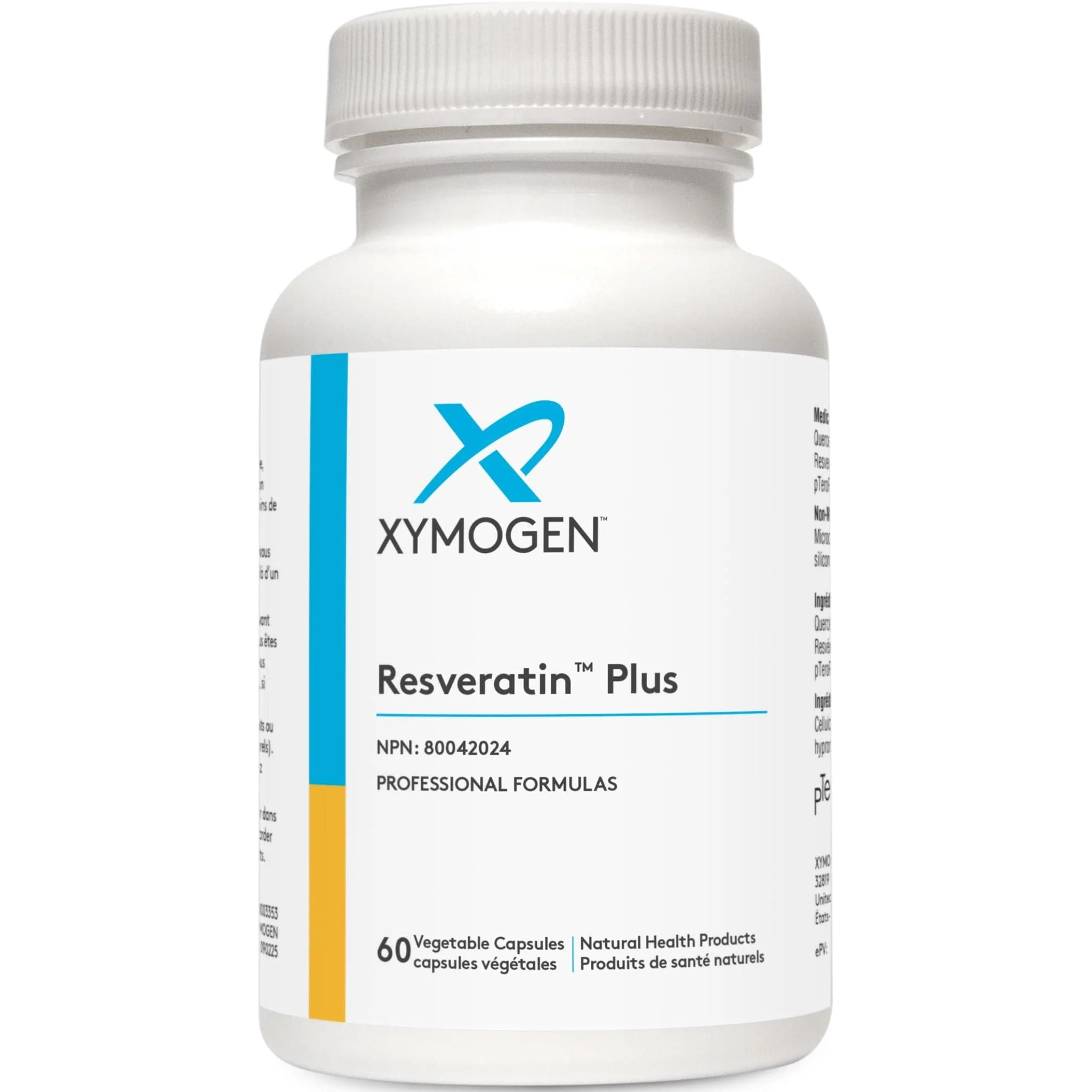 Xymogen Resveratin Plus, 60 Vegetable Capsules