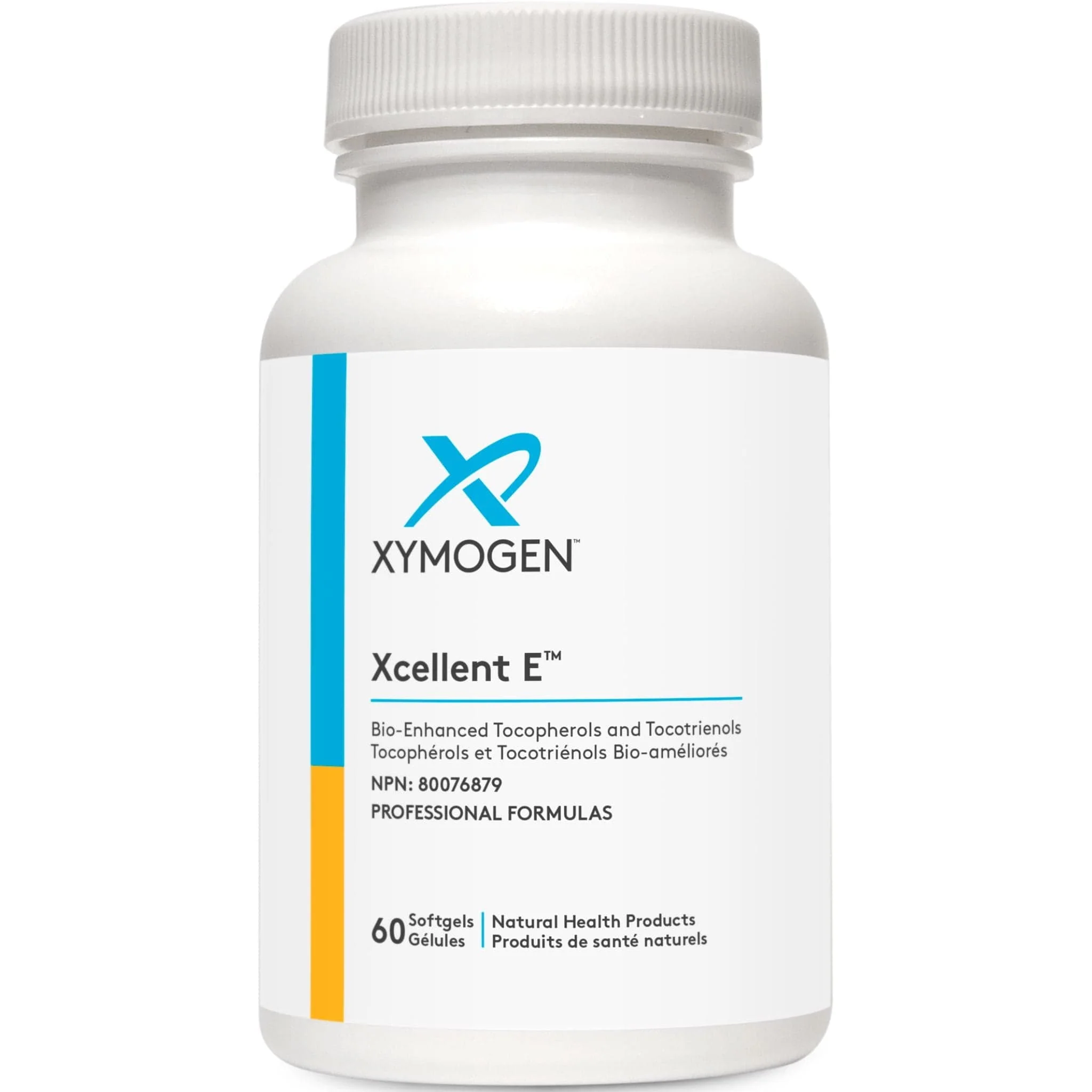 Xymogen Xcellent E, Bio-Enhanced Tocopherols and Tocotrienols, 60 Softgels