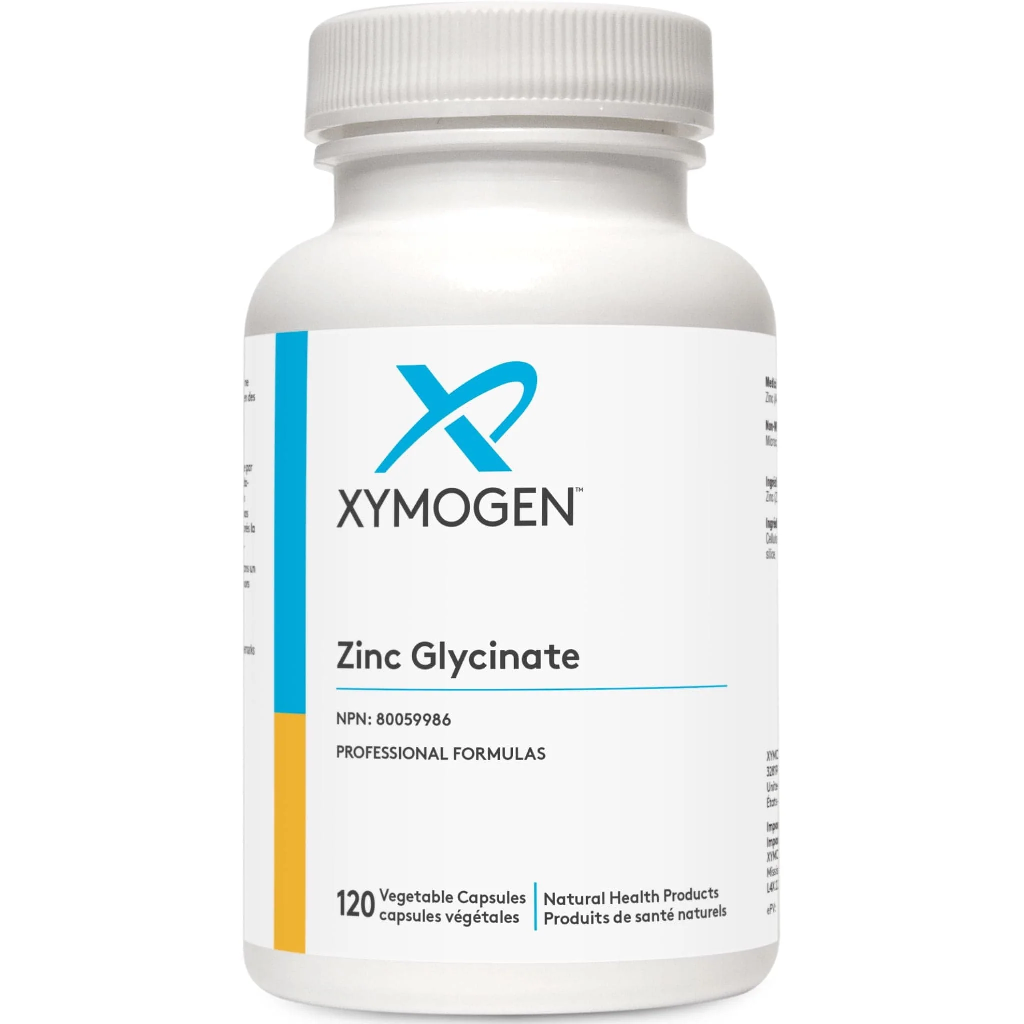 Xymogen Zinc Glycinate, 120 Vegetable Capsules