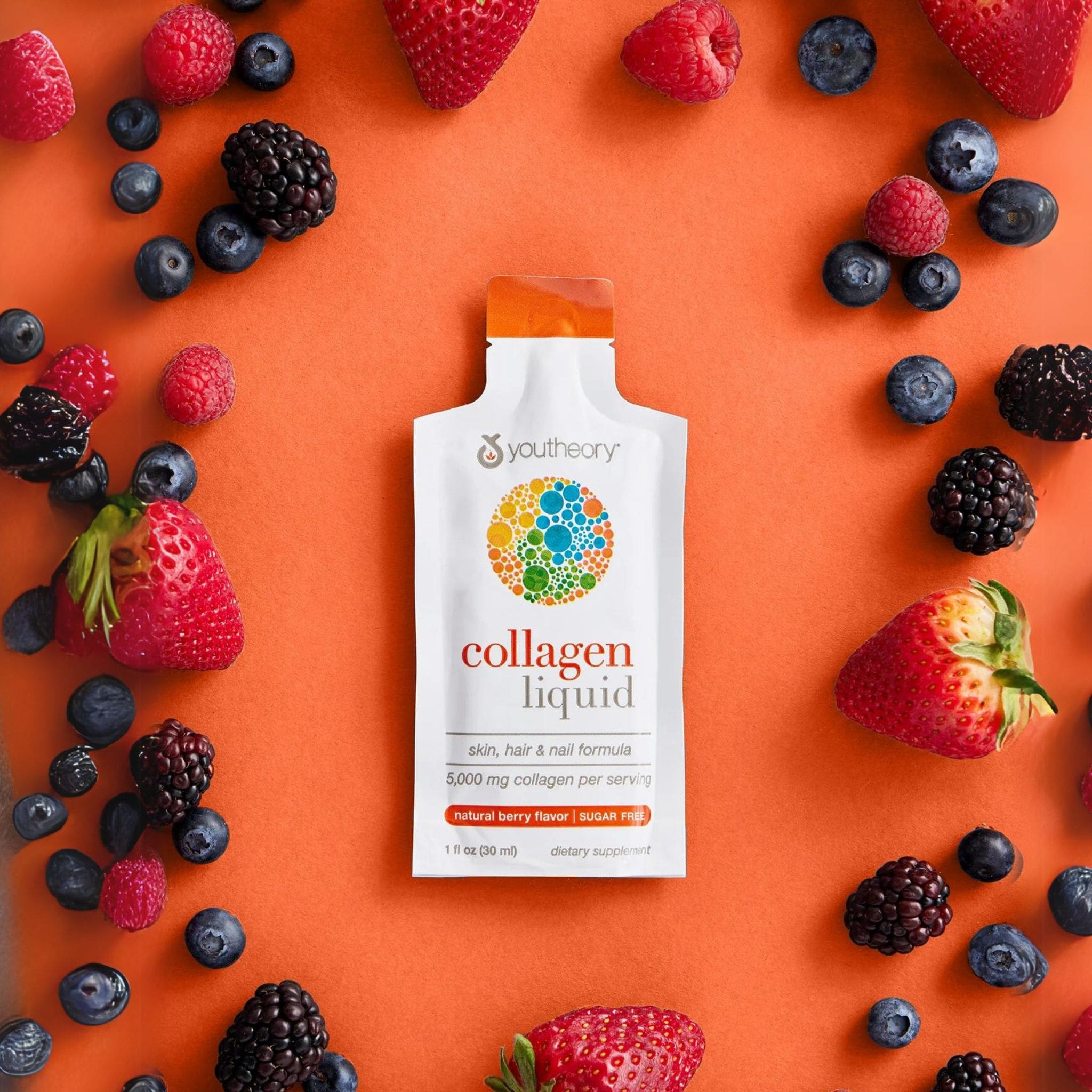 YouTheory Liquid Collagen On The Go, 12 Packets - Image 5