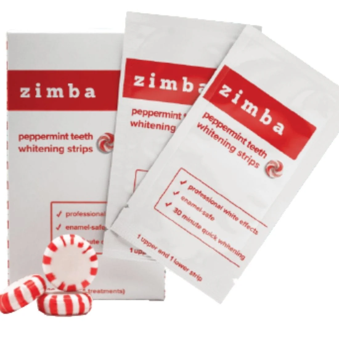 Zimba Mint Whitening Strips (14 treatments) (4 Mint Flavours To Choose From) - Image 3